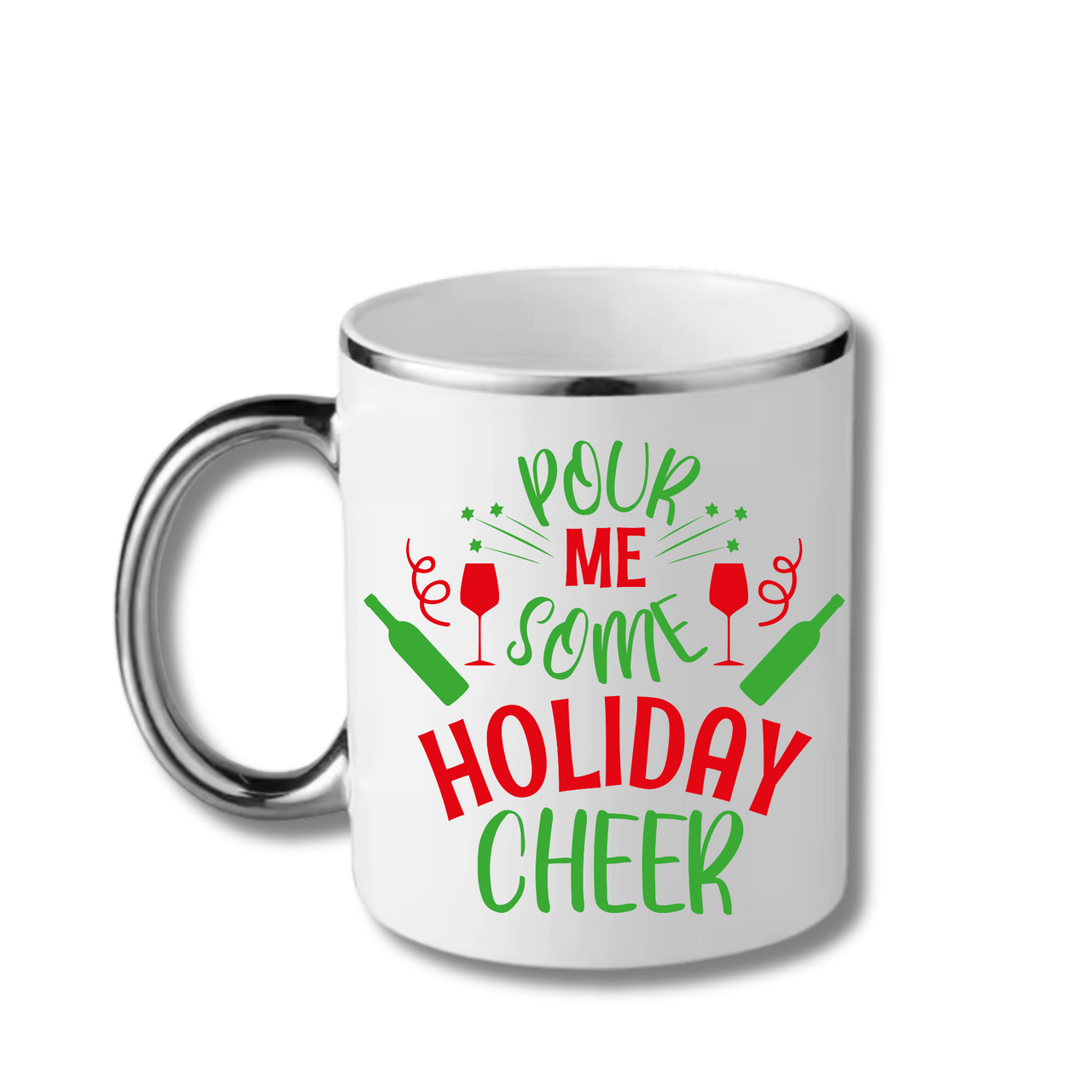 Silver Classic Charm Mug