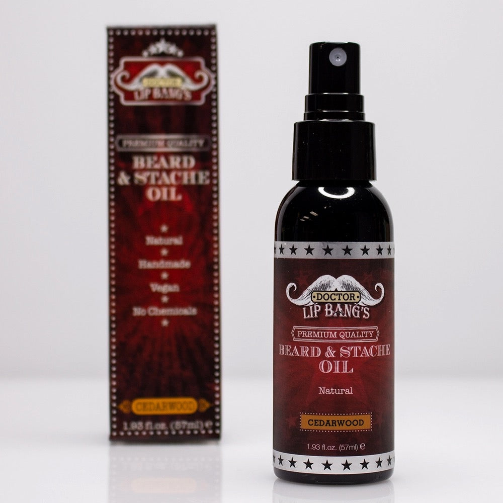 Cedarwood Vegan Beard & Stache Oil