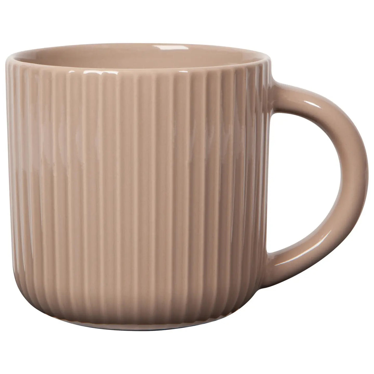 Fluted Stoneware Mug 20 oz