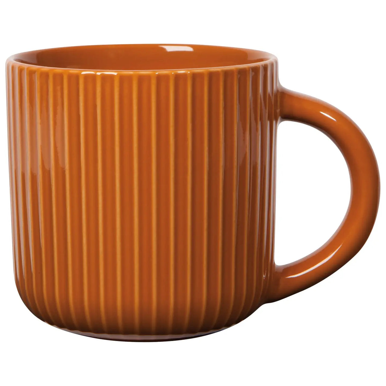 Fluted Stoneware Mug 20 oz