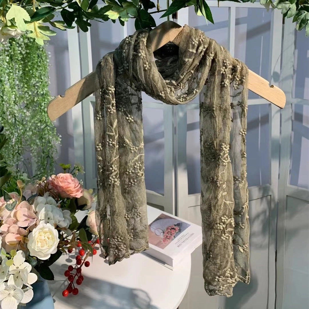 Handmade Lace Scarf – Timeless Elegance and Versatility