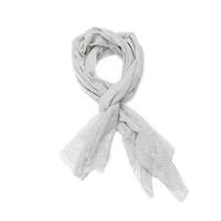 Thumbnail for Cool Fog Light Gray 100% Cashmere Scarf