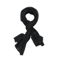 Thumbnail for Graphite Dark Gray 100% Cashmere Scarf