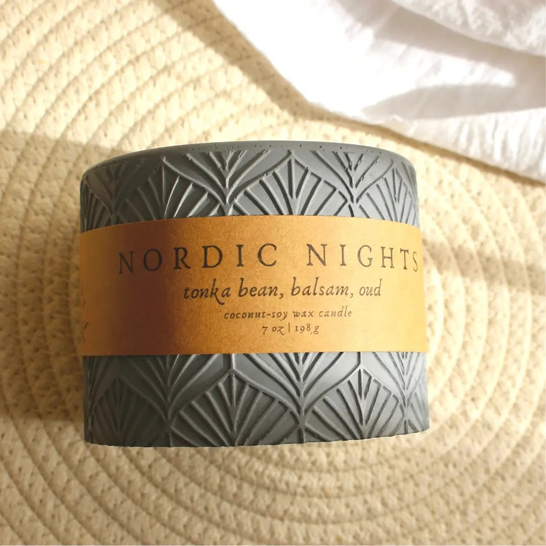 Nordic Nights Coconut-Soy Wax Candle