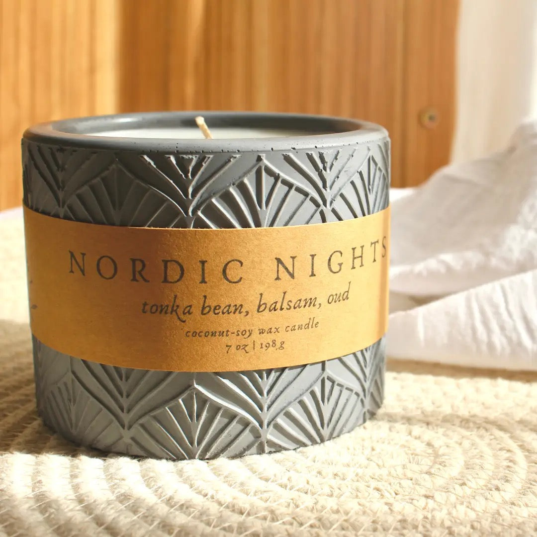 Nordic Nights Coconut-Soy Wax Candle