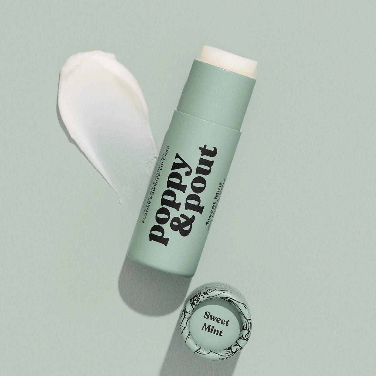 Poppy & Pout Sweet Mint Lip Balm