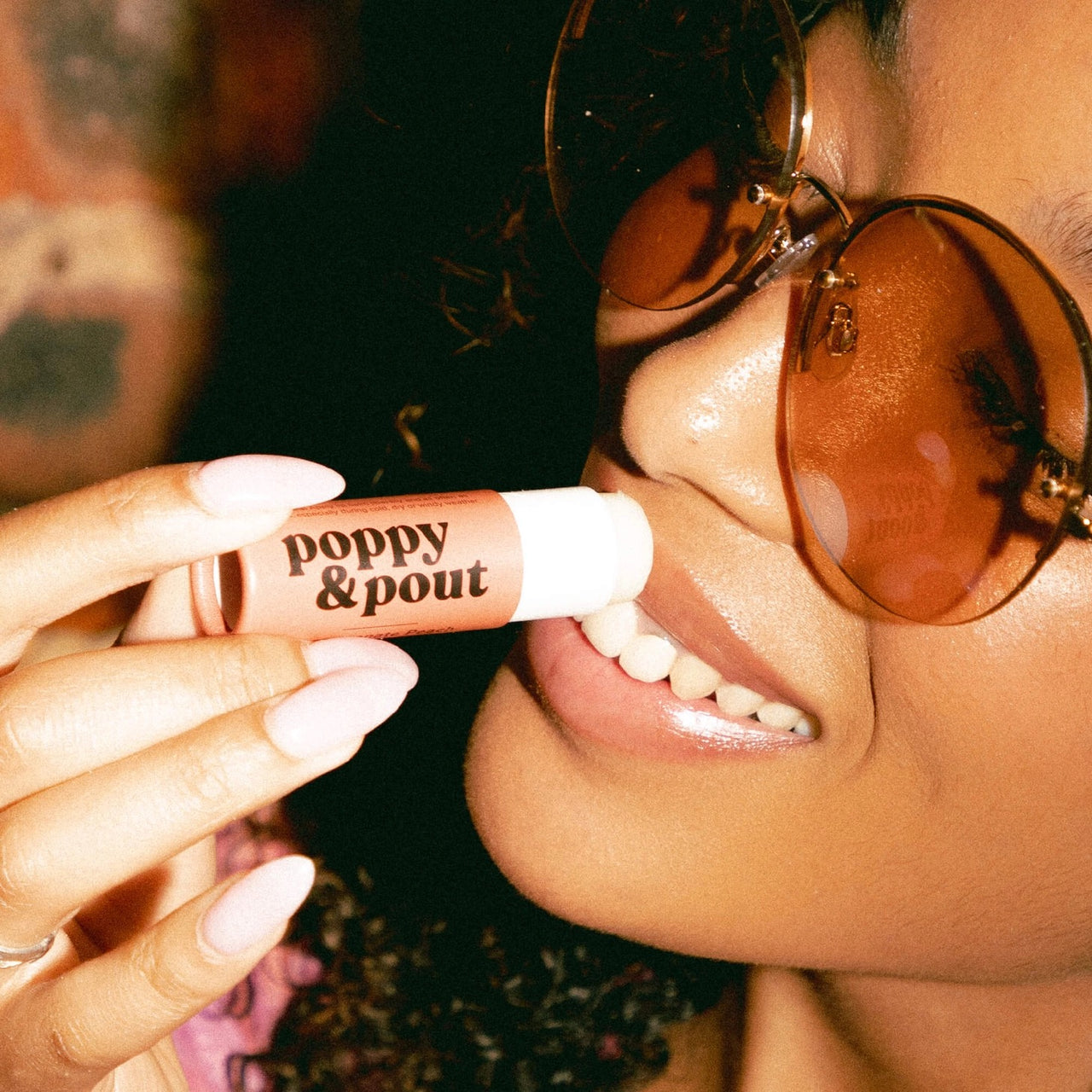 Poppy & Pout Pink Grapefruit Lip Balm