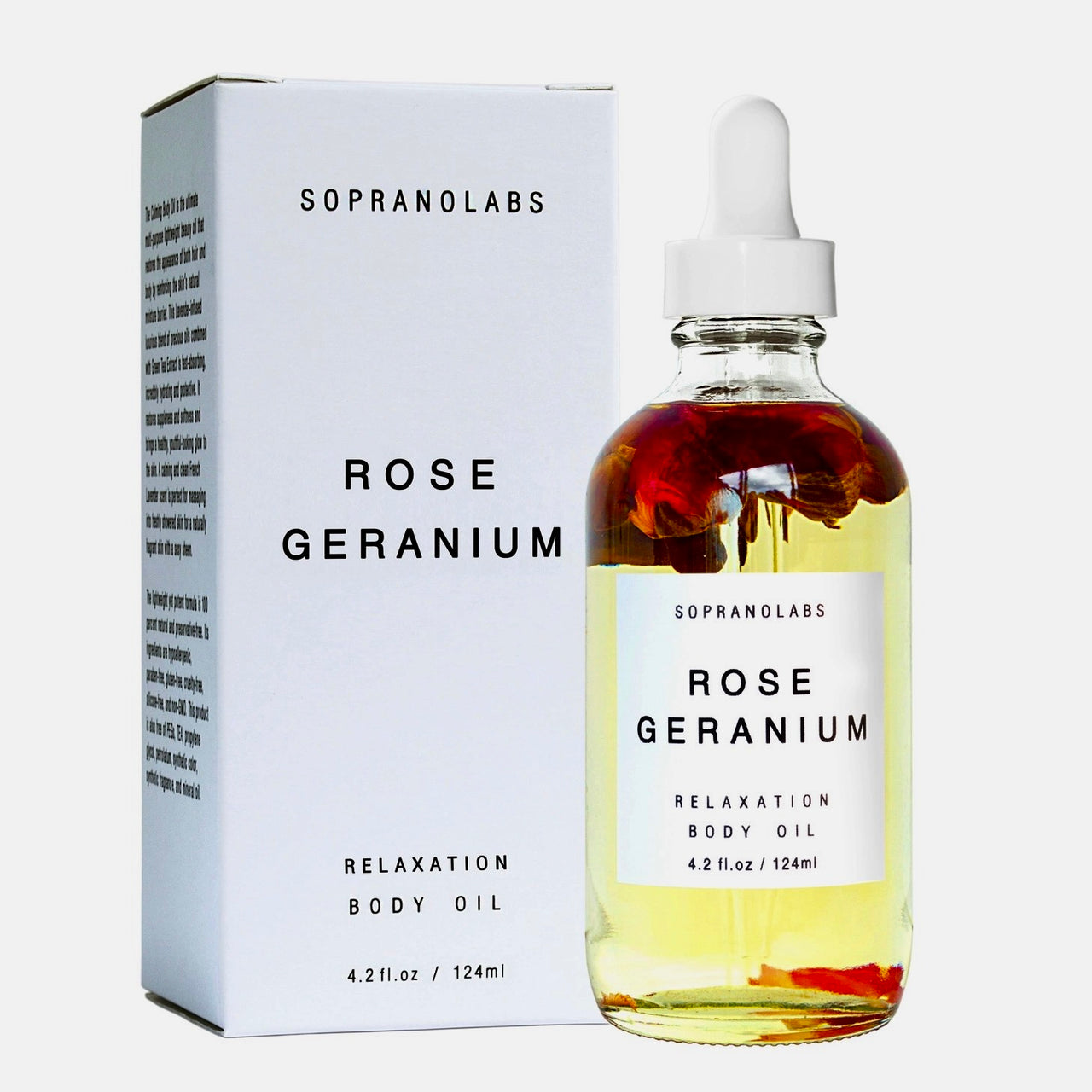 Relaxation Body Oil – Rose Geranium Body Oil